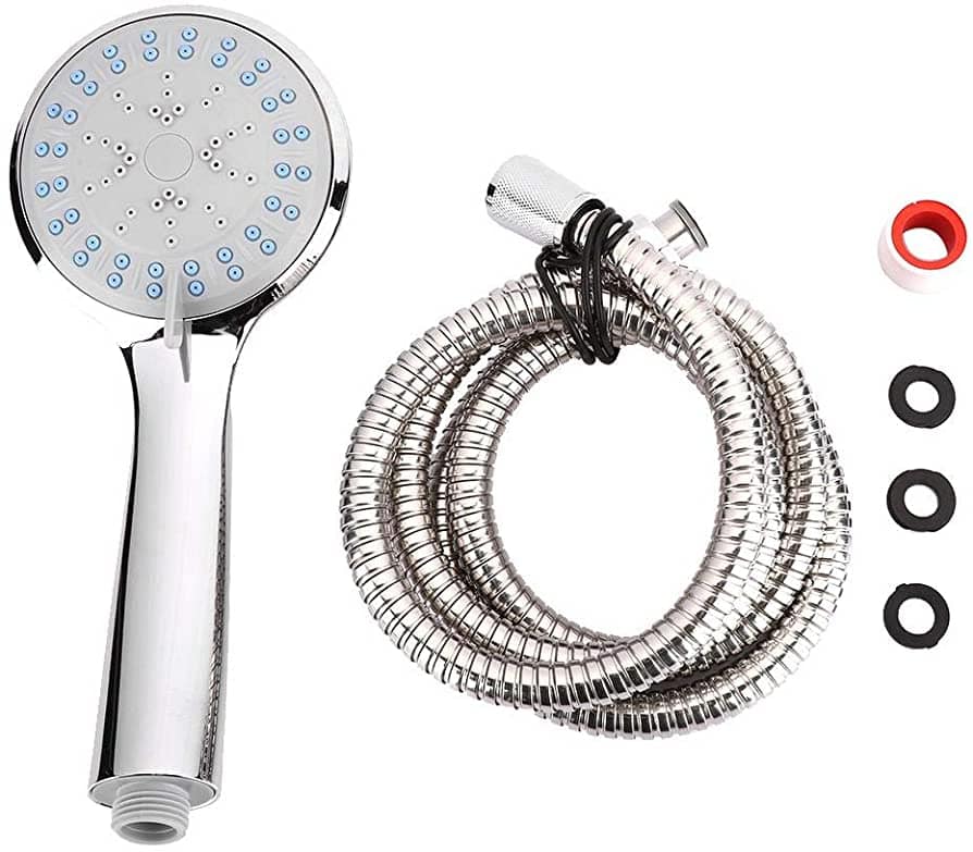 HandHeld Shower Head , 3 Functional settings , Chromium